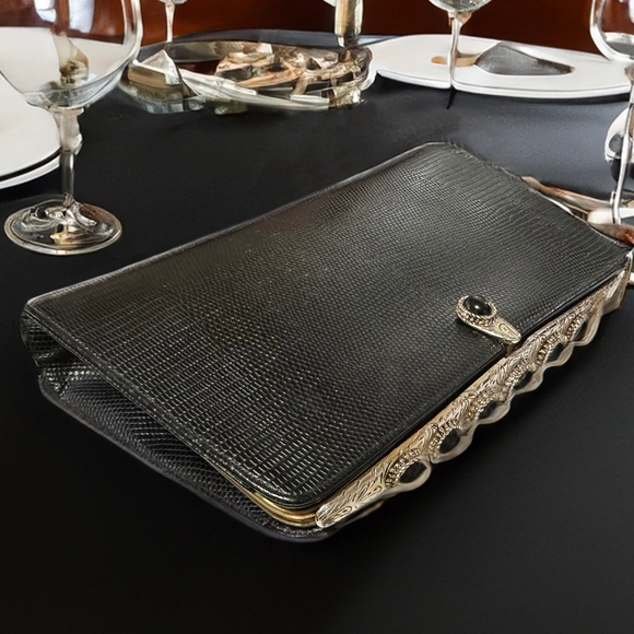 Amazing  Manon Vintage Clutch 1950 - Picture 2 of 9